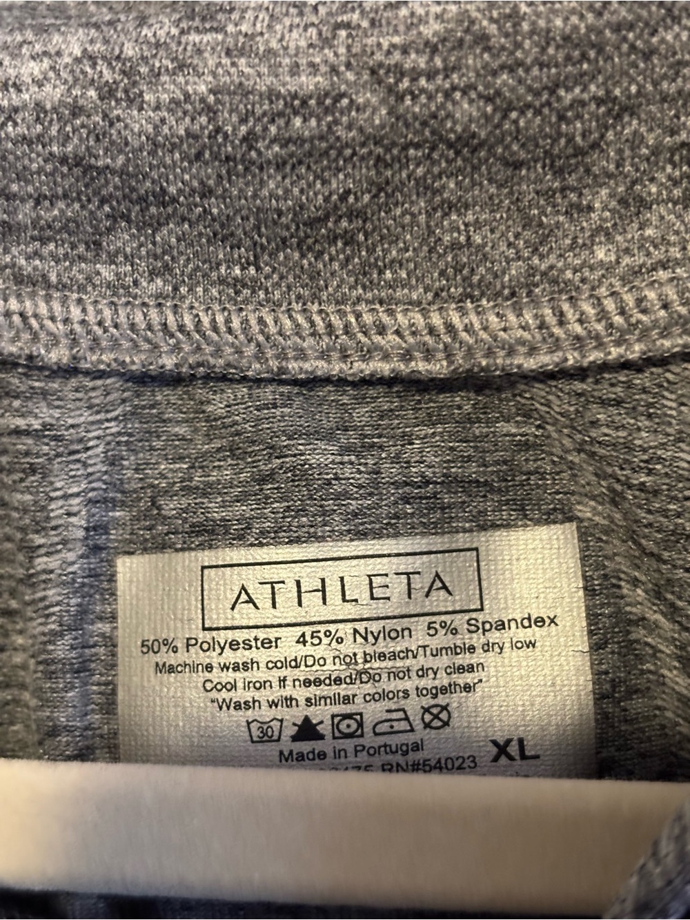 Athleta Heather Gray Performance Top